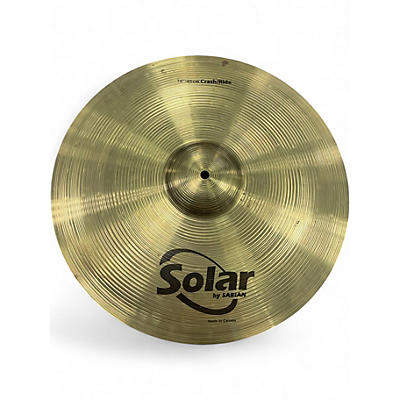 Used Solar by Sabian 18in Crash/Ride Cymbal