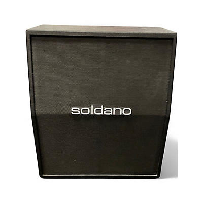 Used Soldano 2x12 Vertical Slant Guitar Cabinet