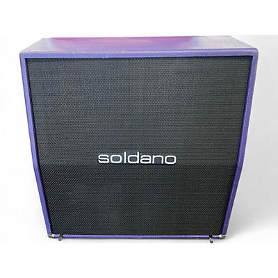 Used Soldano 4X12 VINTAGE 30 PURPLE Guitar Cabinet
