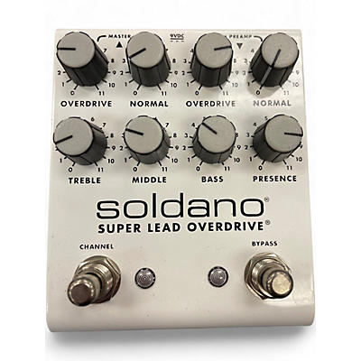 Used Soldano DUAL CHANNEL SUPER LEAD OVERDRIVE Effect Pedal