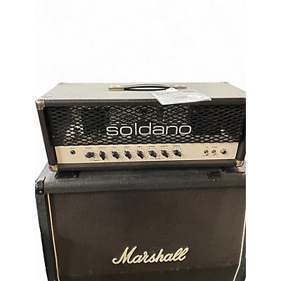 Used Soldano HR50 Plus 50W Solid State Guitar Amp Head