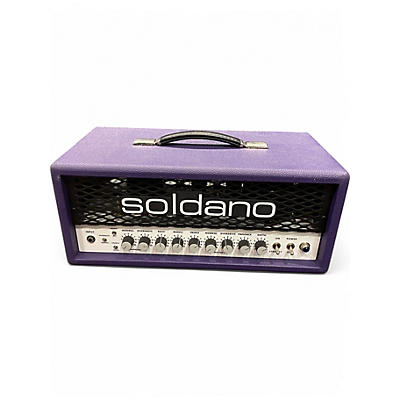 Used Soldano SLO 30 Custom Purple Tube Guitar Amp Head