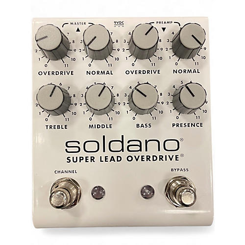 Used Soldano SLO Plus Dual-Channel Super Lead Effect Pedal