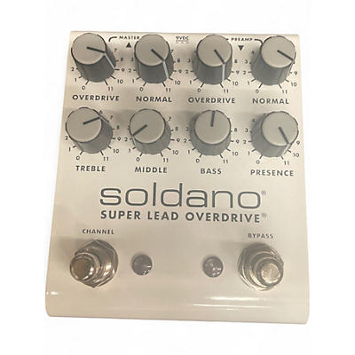 Used Soldano SLO Plus Dual-Channel Super Lead Overdrive Effect Pedal
