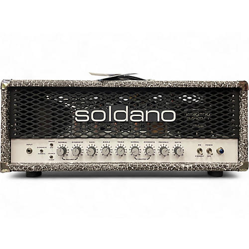Used Soldano SLO100 Snakeskin Tube Guitar Amp Head