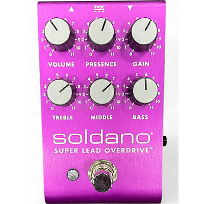 Soldano Used Soldano SUPER LEAD OVERDRIVE Effect Pedal