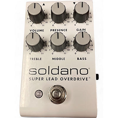 Used Soldano SUPER LEAD OVERDRIVE Effect Pedal