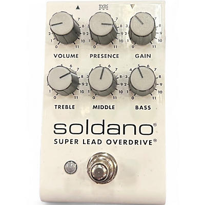 Used Soldano SUPER LEAD OVERDRIVE Effect Pedal