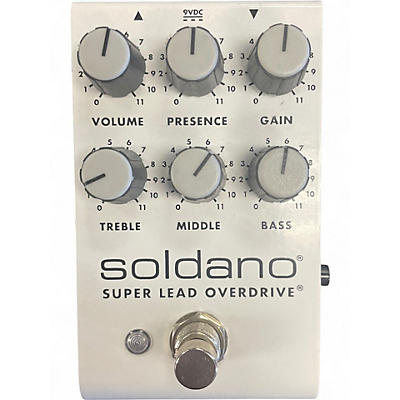 Used Soldano SUPER LEAD OVERDRIVE Effect Pedal