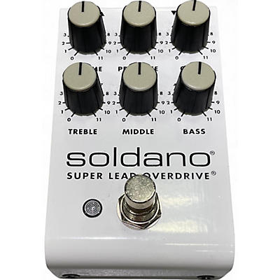 Used Soldano SUPER LEAD OVERDRIVE Effect Pedal