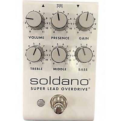 Used Soldano SUPER LEAD OVERDRIVE Effect Pedal