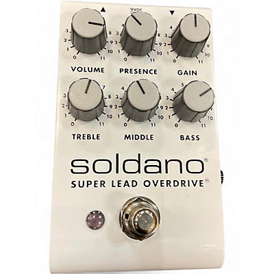 Used Soldano SUPER LEAD OVERDRIVE Effect Pedal