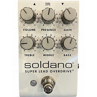 Used Soldano SUPER LEAD OVERDRIVE Effect Pedal