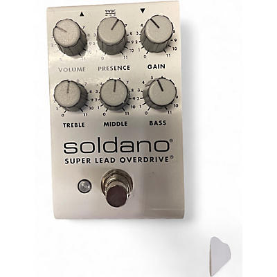 Used Soldano SUPER LEAD OVERDRIVE Effect Pedal