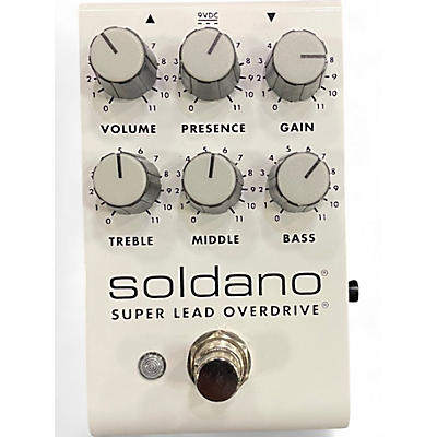 Used Soldano SUPER LEAD OVERDRIVE Effect Pedal