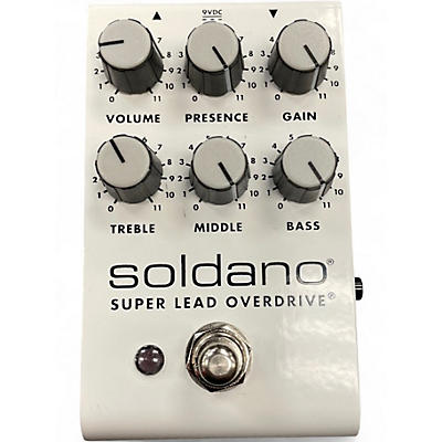 Used Soldano SUPER LEAD OVERDRIVE Effect Pedal