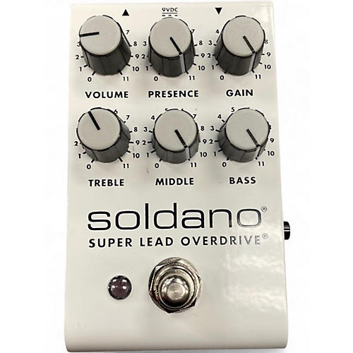 Used Soldano SUPER LEAD OVERDRIVE Effect Pedal