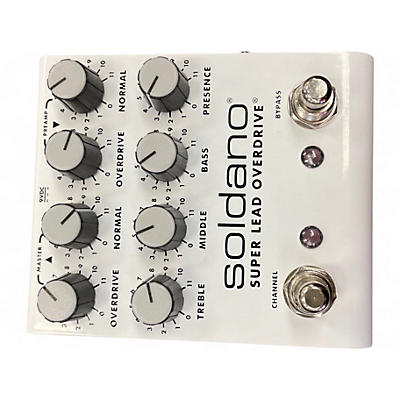 Used Soldano SUPER LEAD OVERDRIVE Effect Pedal