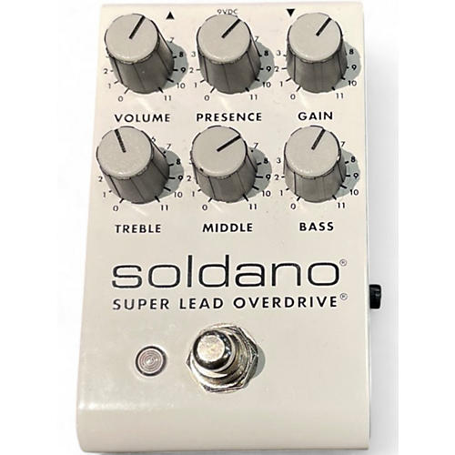 Used Soldano SUPER LEAD OVERDRIVE Effect Pedal