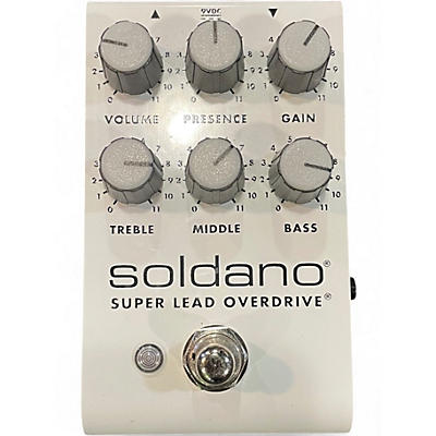 Used Soldano SUPER LEAD OVERDRIVE Effect Pedal