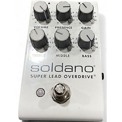 Used Soldano SUPER LEAD OVERDRIVE Effect Pedal