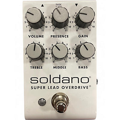 Used Soldano SUPER LEAD OVERDRIVE Effect Pedal
