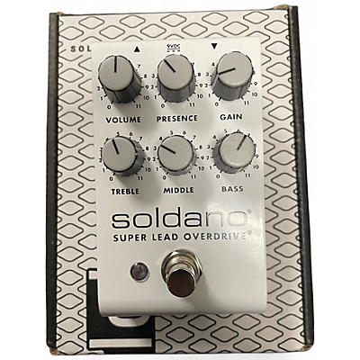 Used Soldano SUPER LEAD OVERDRIVE Effect Pedal