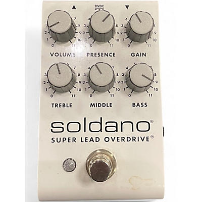 Used Soldano SUPER LEAD OVERDRIVE Effect Pedal