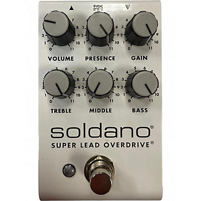 Used Soldano SUPER LEAD OVERDRIVE Effect Pedal