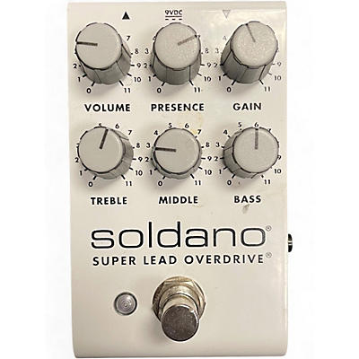 Used Soldano SUPER LEAD OVERDRIVE Effect Pedal