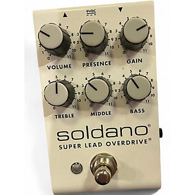 Used Soldano SUPER LEAD OVERDRIVE Effect Pedal