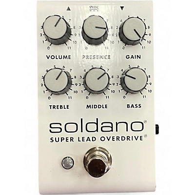 Used Soldano SUPER LEAD OVERDRIVE Effect Pedal
