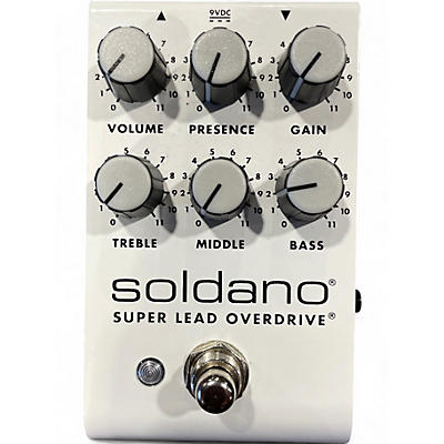 Used Soldano SUPER LEAD OVERDRIVE Effect Pedal