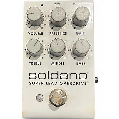 Used Soldano SUPERLEAD OVERDRIVE Effect Pedal