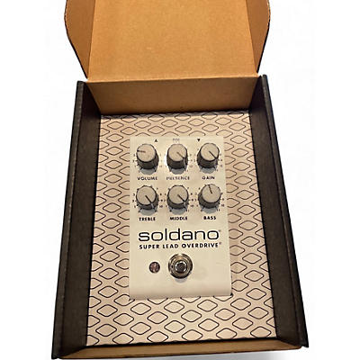 Used Soldano Super Lead Overdrive Effect Pedal Effect Pedal