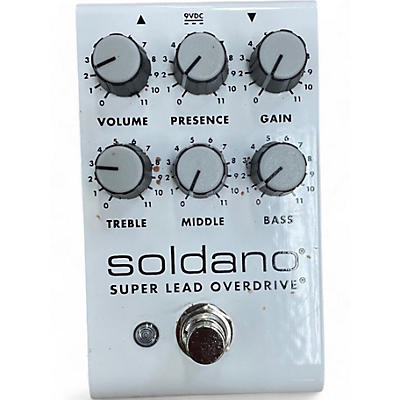 Soldano Used Soldano Super Lead Overdrive Effect Pedal