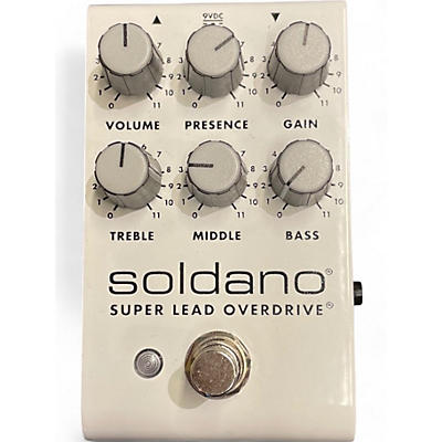 Used Soldano Super Lead Overdrive Effect Pedal