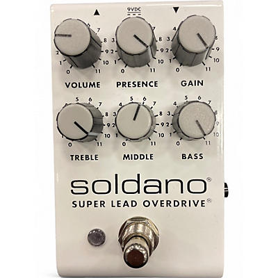 Used Soldano Super Lead Overdrive Effect Pedal