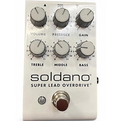 Used Soldano Super Lead Overdrive Effect Pedal