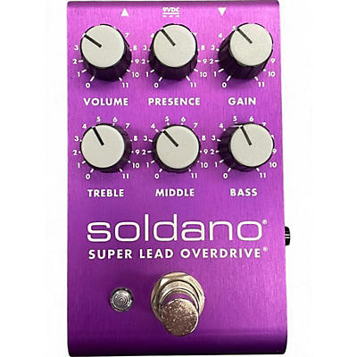 Used Soldano Super Lead Overdrive Effect Pedal