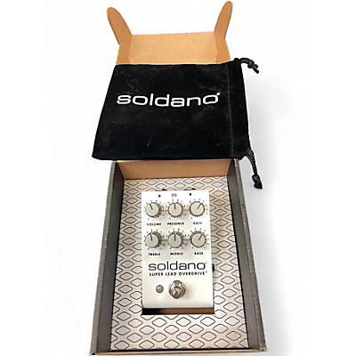 Used Soldano Super Lead Overdrive Effect Pedal