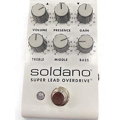 Used Soldano Super Lead Overdrive Effect Pedal
