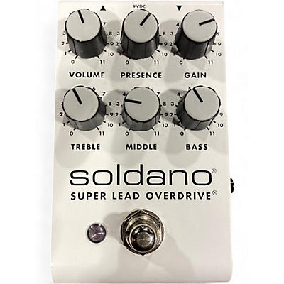 Used Soldano Super Lead Overdrive Effect Pedal