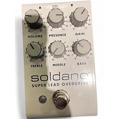 Used Soldano Super lead overdrive Effect Pedal