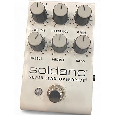 Used Soldano super lead Effect Pedal