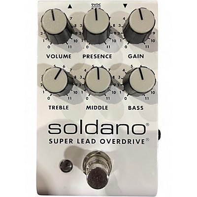Used Soldano super lead overdrive Effect Pedal