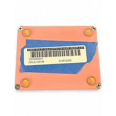 Used Solid Gold Effects surf rider 3 Effect Pedal