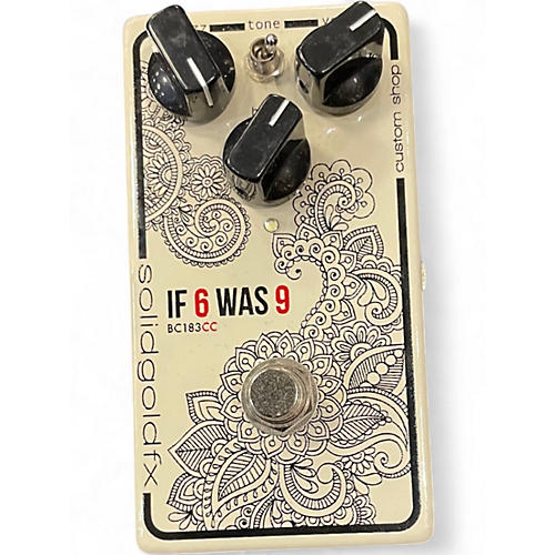 Used Solid Gold Fx If 6 Was 9 Effect Pedal
