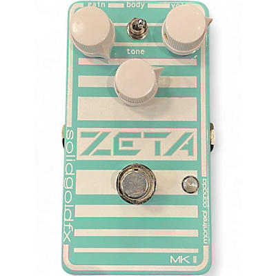 Used Solid Gold Fx Zeta Effect Pedal