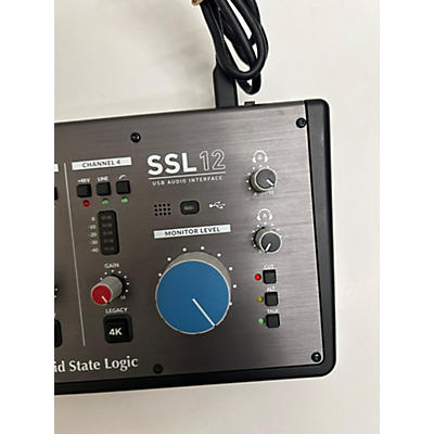 Solid State Logic Used Solid State Logic SSL 12 Audio Interface